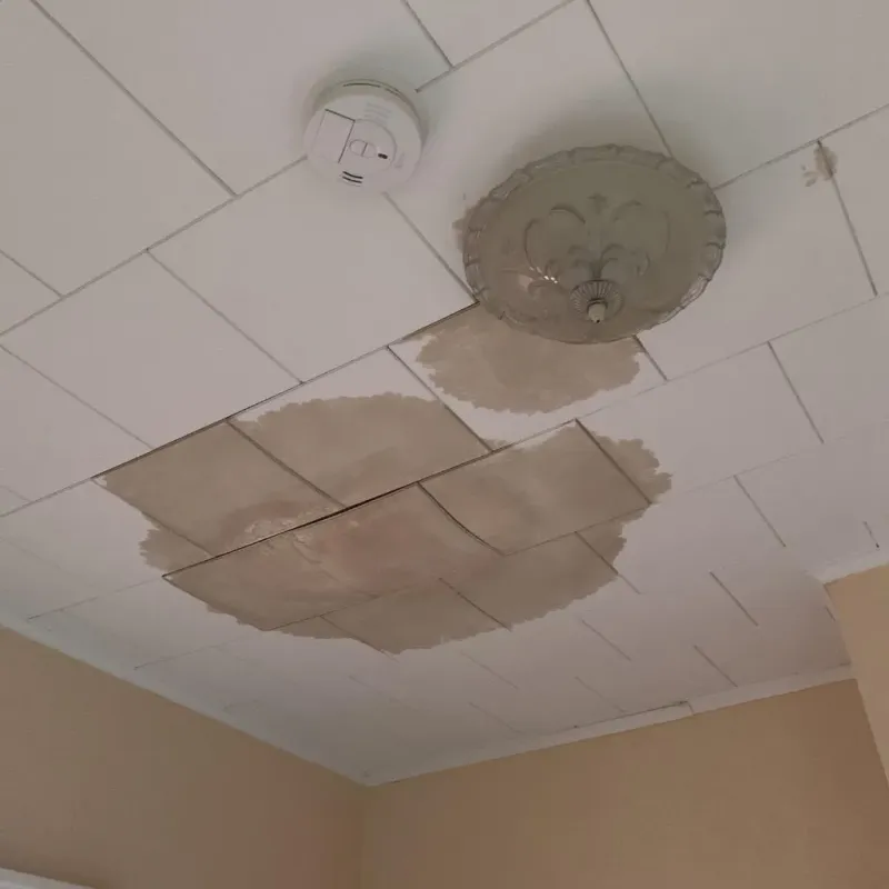Ceiling Water Damage Repair in Oxford, ME