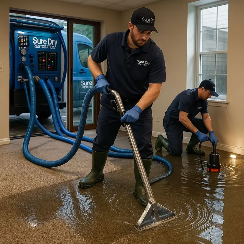 Water Extraction and Removal process in Oxford, ME